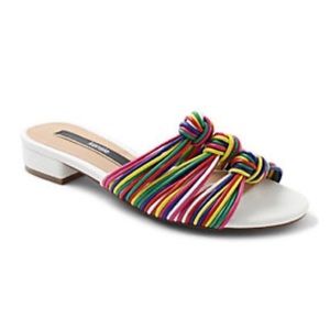 KENSIE Kylee Rainbow Knotted Sandals size 6